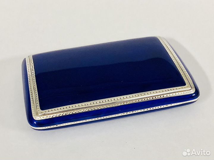 Портсигар антик редкий 1924 г серебро