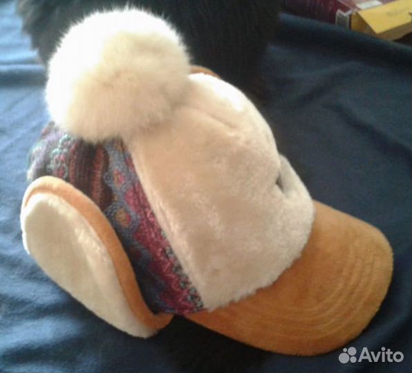 Шапка-ушанка. Зимняя. One size