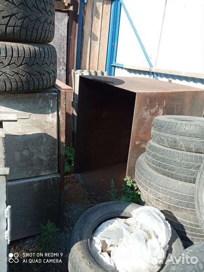 Бак для воды металлический