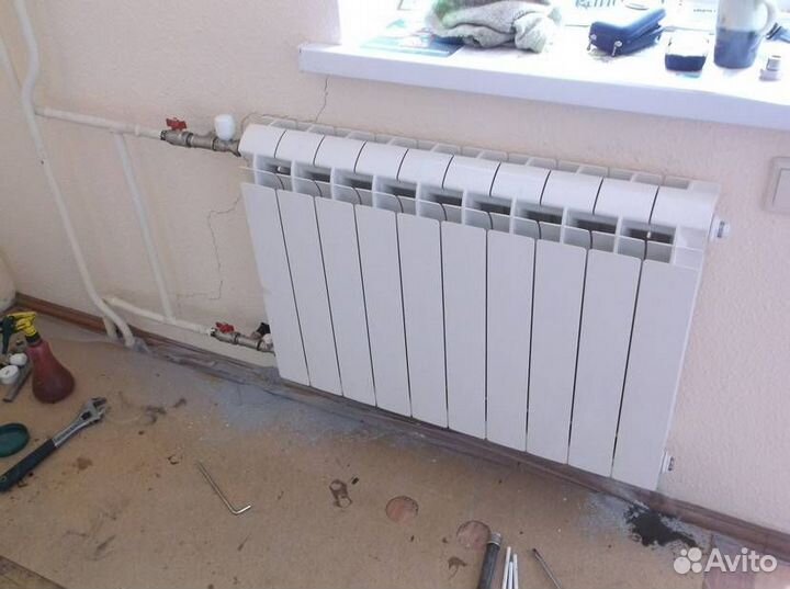 Замена радиаторов отопления. Люберцы