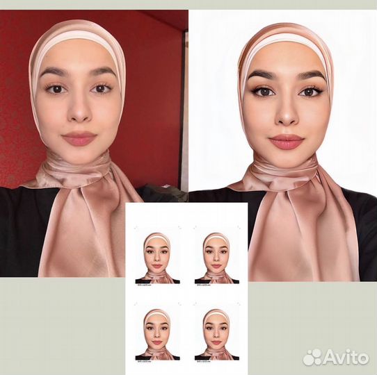 Красивое фото на паспорт / фото на документы