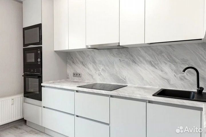 Угловой кухонный гарнитур современный