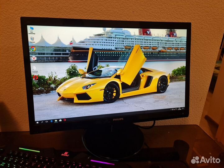 Монитор Philips 24 дюйма 75гц