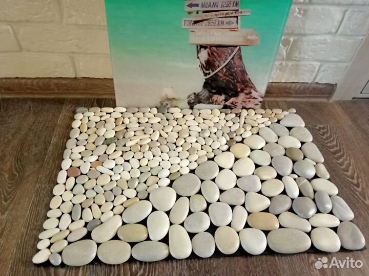 Коврик массажный из морской гальки