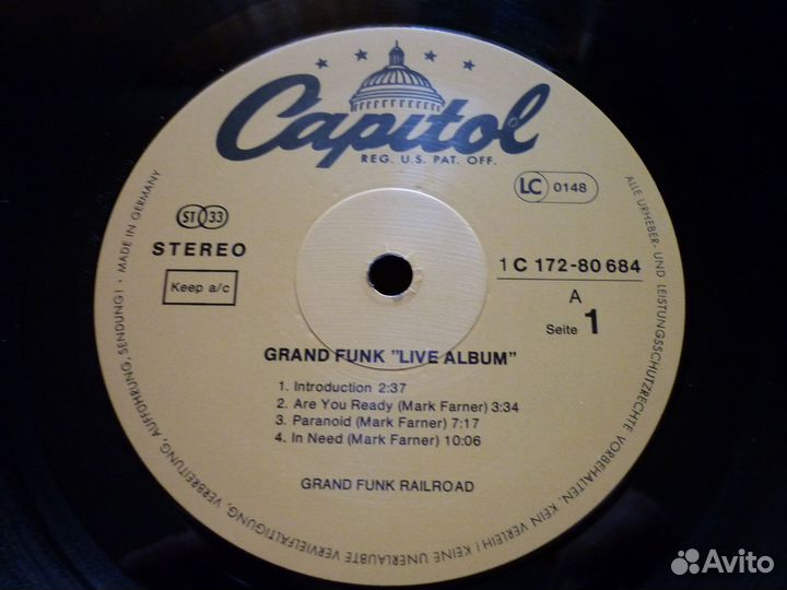 LP Grand Funk 70 (2 LP)