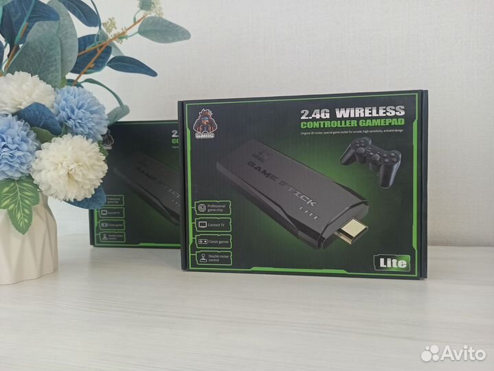 Игровая приставка Game stick 64gb