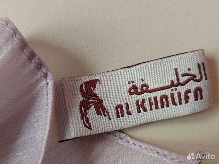 Шарф-шейла из органзы с завязками