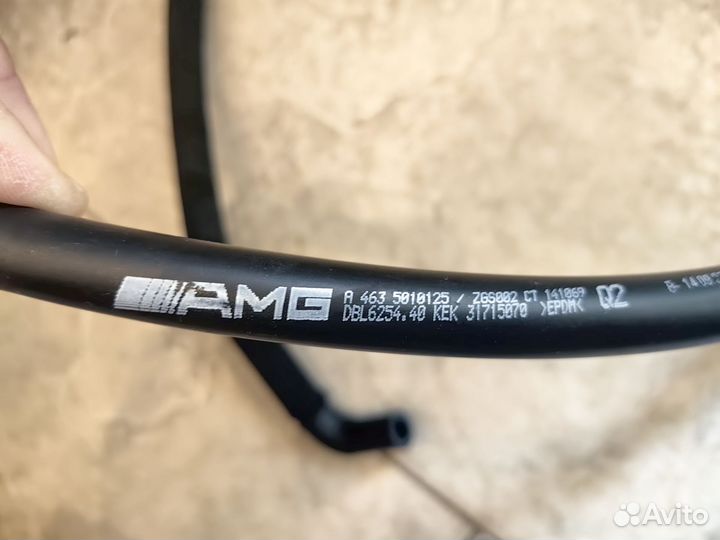 Трубка вентиляции Mercedes A4635010125