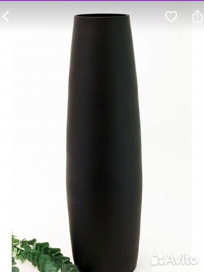 Ваза новая в упаковке 60 см. высокая