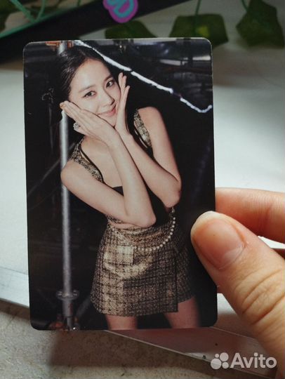 Карты Blackpink Джису ломо