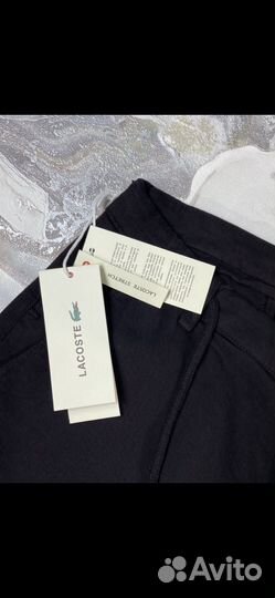 Брюки Lacoste новая коллекция 2024 кашемир хлопок