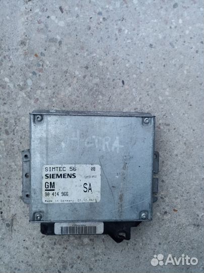 Opel Astra электронный блок двигателя