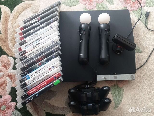 Игровые приставки ps3 прошитые и аксессуары к ним