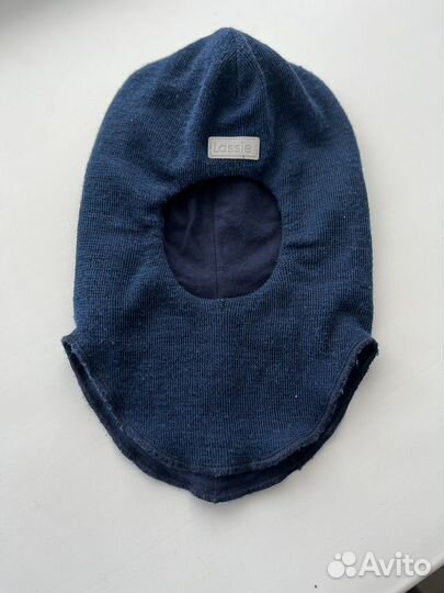 Шапка шлем зимняя lassie синяя 48 размера