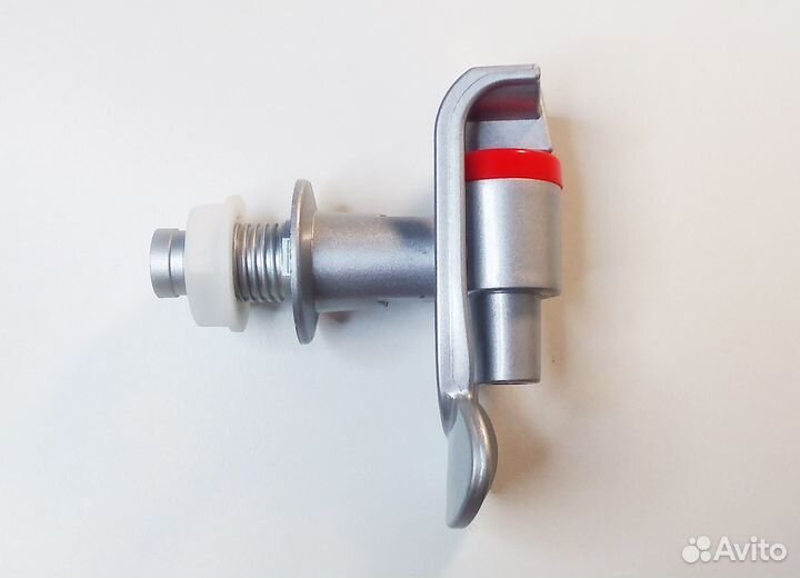 Кран для кулера для воды серебристый наружный