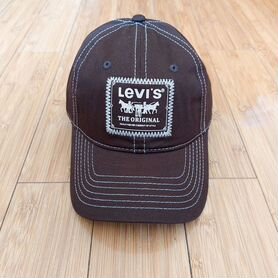 Кепка бейсболка Levi's premium коричневая