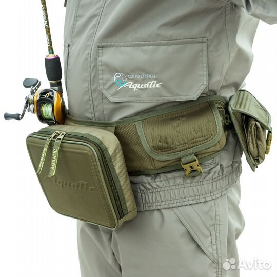 Пояс пр-01 разгрузочный спиннингиста Aquatic