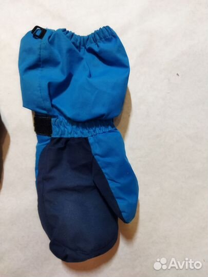 Варежки краги зимние для мальчика 4-5-6