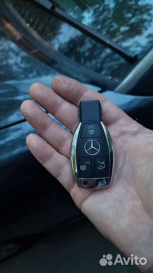 Ключ Mercedes рыбка с программированием