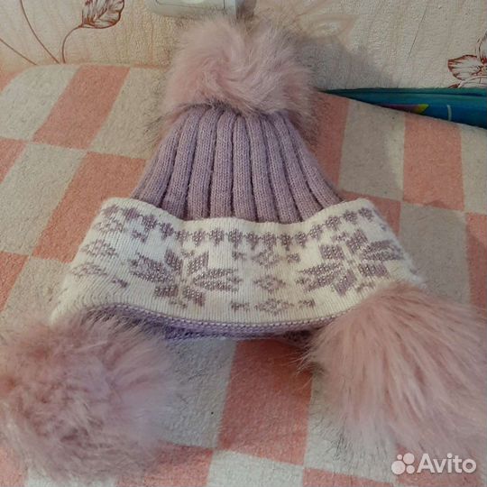 Шапка зимняя детская