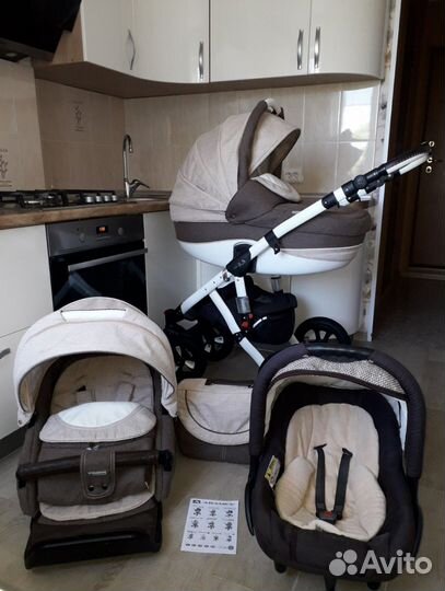 Коляска adamex 3в1