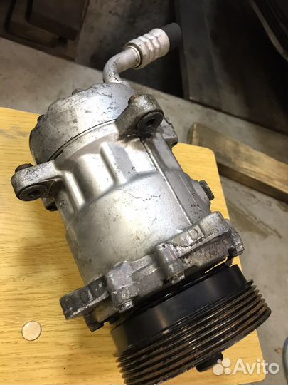 Компессор кондиционера гольф борра