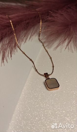 Серьги и цепочка