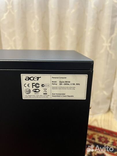 Системный блок acer aspire M 5100