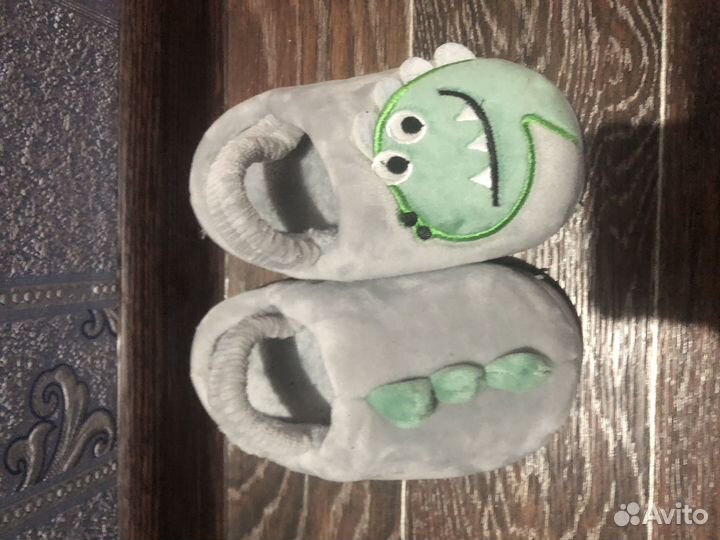 Тапочки домашние детские