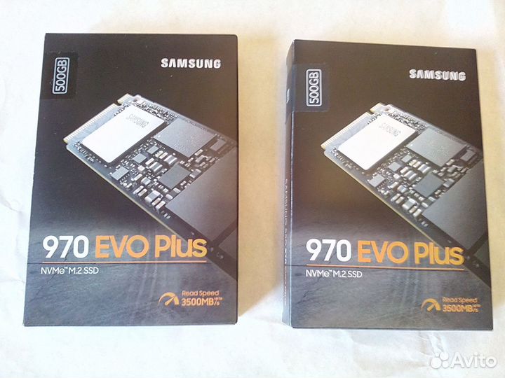 Коробки от SSD Samsung Evo