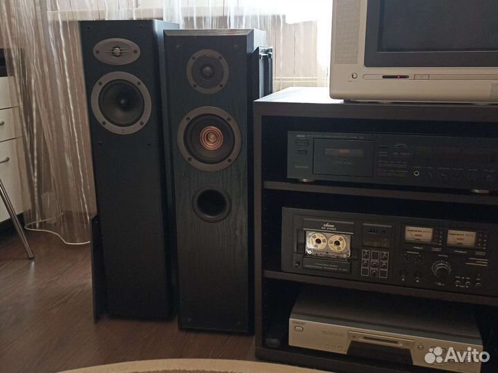 Акустические системы Celestion F20, Technics 100