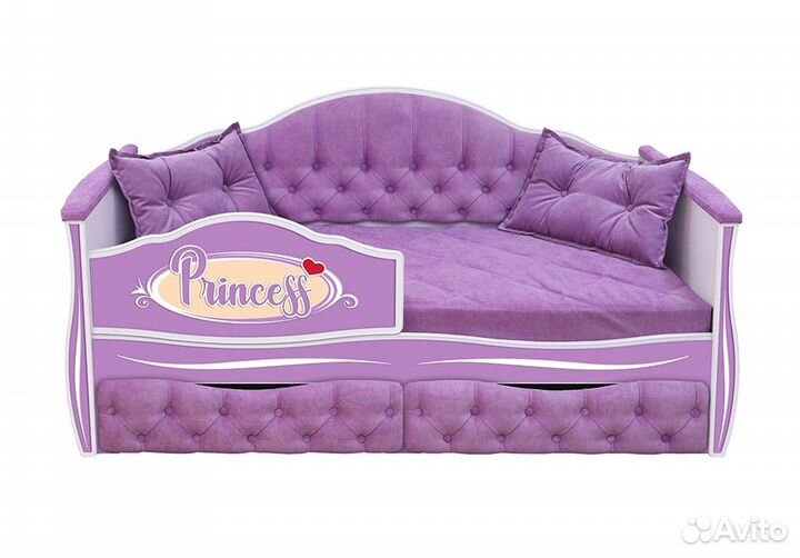 Детская кровать принцессы Иллюзия для девочки