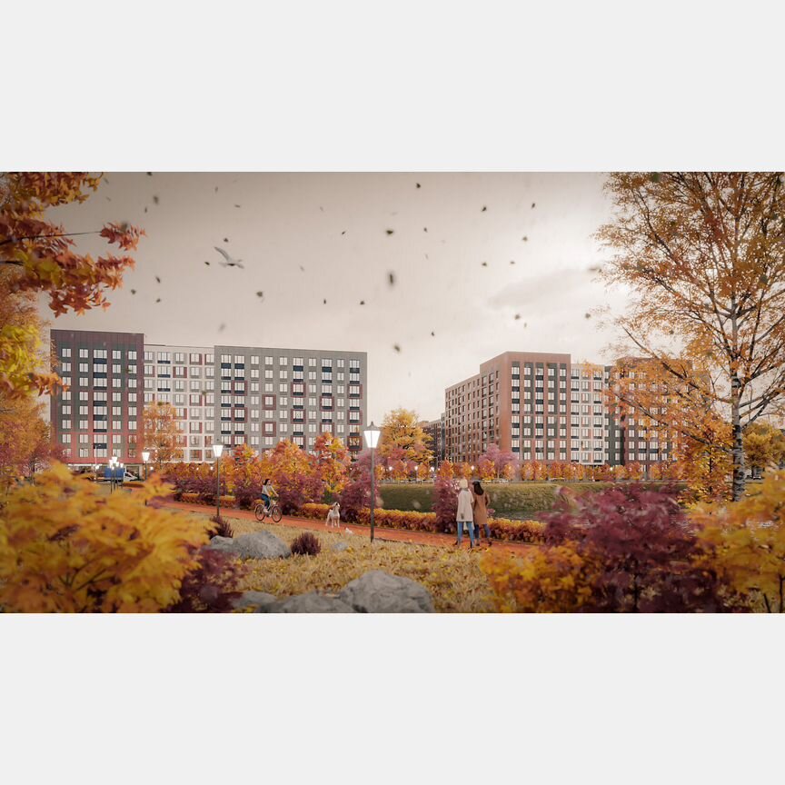 1-к. квартира, 36,7 м², 8/9 эт.