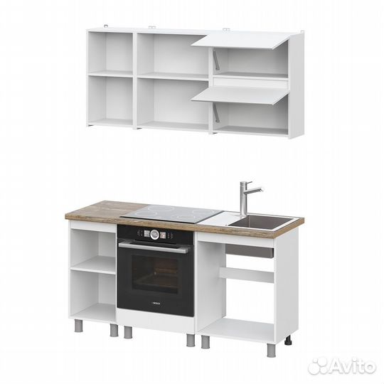 Модульная кухня Одри 1.6 м. Комплект 3