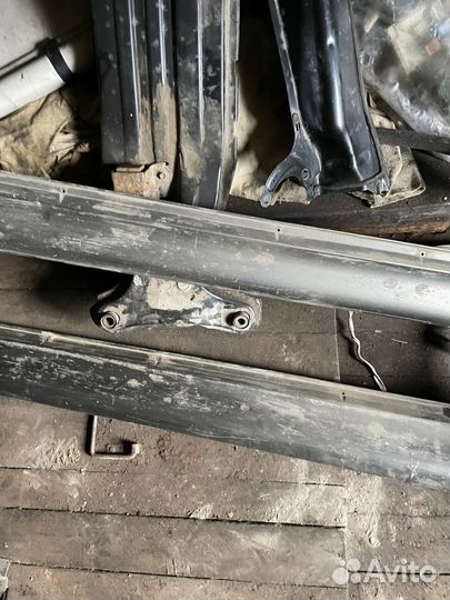 Накладка порога Mitsubishi Pajero 3