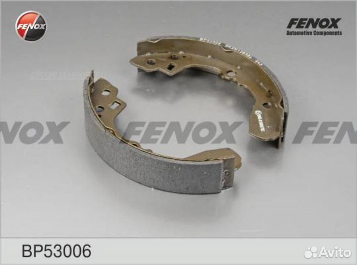 Fenox BP53006 Колодки тормозные барабанные зад пра