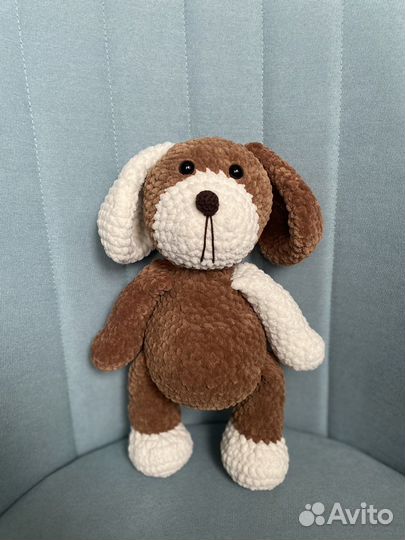 Мишка собака зайчик мягкая игрушка ручная