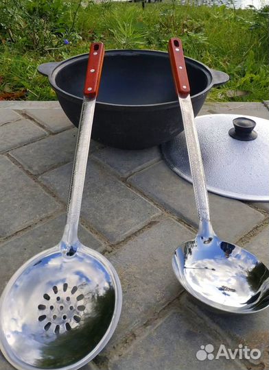 Казан чугунный узбекский