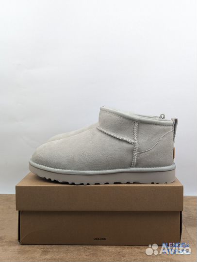 Угги Ugg Classic Ultra Mini Grey Violet