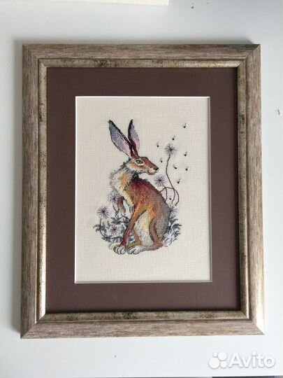 Картина вышитая крестом