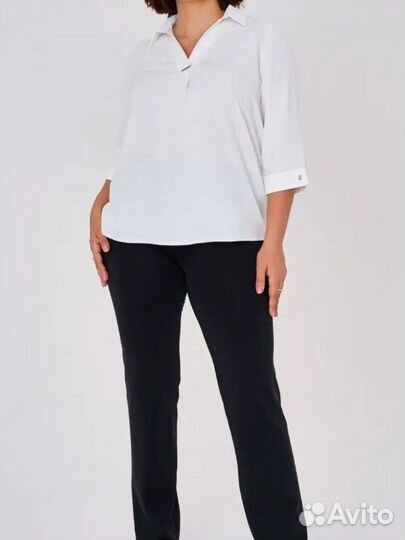 Блузка женская 52 54 белая