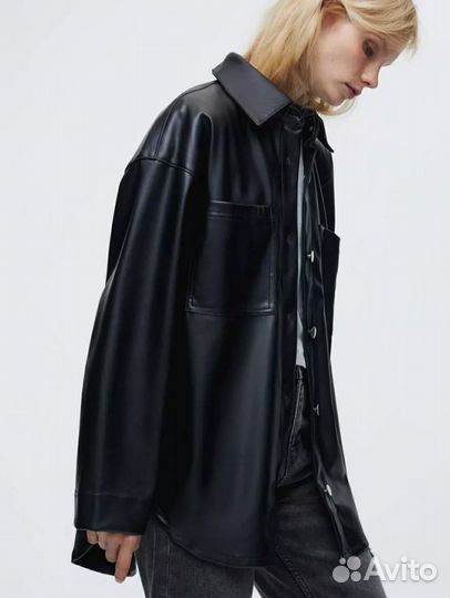 Кожаная рубашка,Maag, L