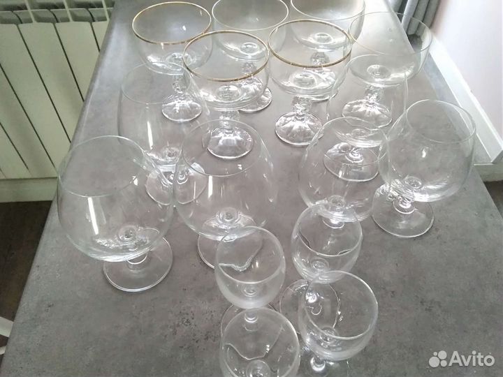 Фужеры, рюмки, бокалы