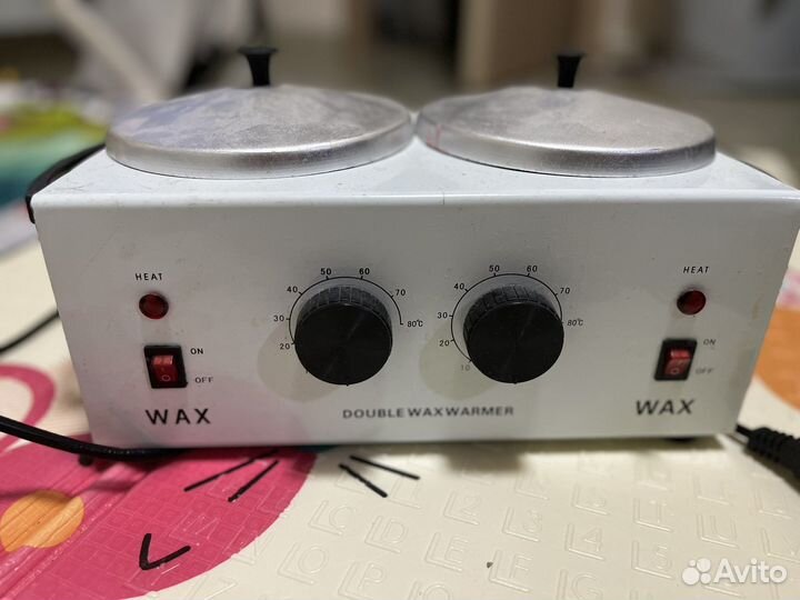 Двойной воскоплав, для воска / шугаринга