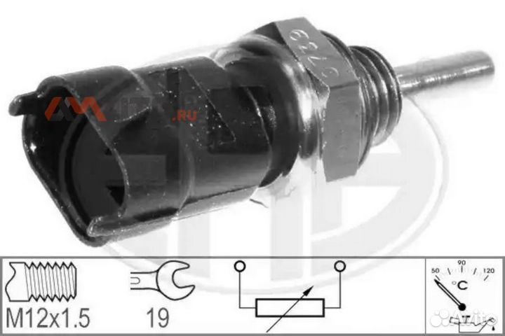 ERA 330137 Датчик темпер.охл.жидк. fiat ducato/iveco daily/opel