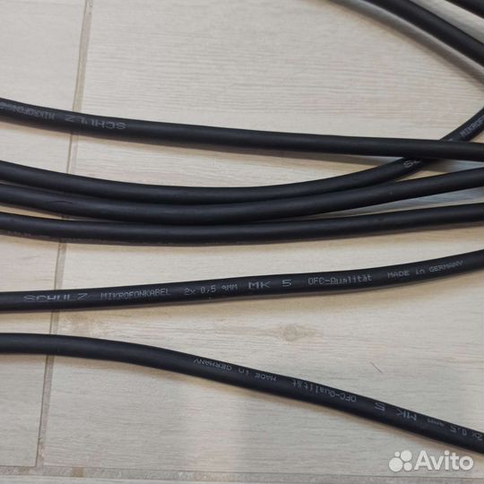 Кабеля для колонок, Мониторов schulz MK-5 L- 2*3м