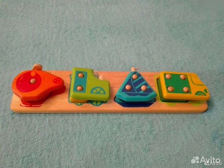 Деревянная развивающая игрушка