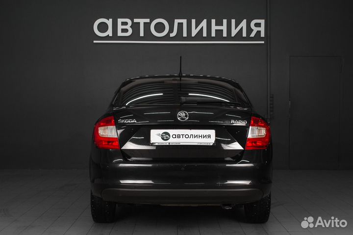 Skoda Rapid 1.4 AMT, 2014, 177 340 км