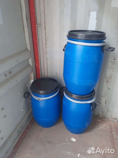 Бочки пластиковые б/у 65 литров
