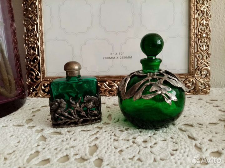 Флакон для духов старинный Англия